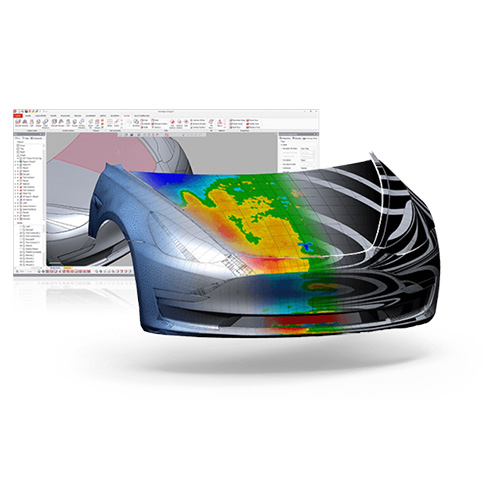 Software para Medición, comparación con archivos CAD e Ingeniería Inversa