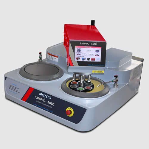 Pulidora Bainpol VTD Auto doble disco, pulidora esmeriladora amoladora, puede contener hasta 6 moldes,disco 10" opcional el de 12"