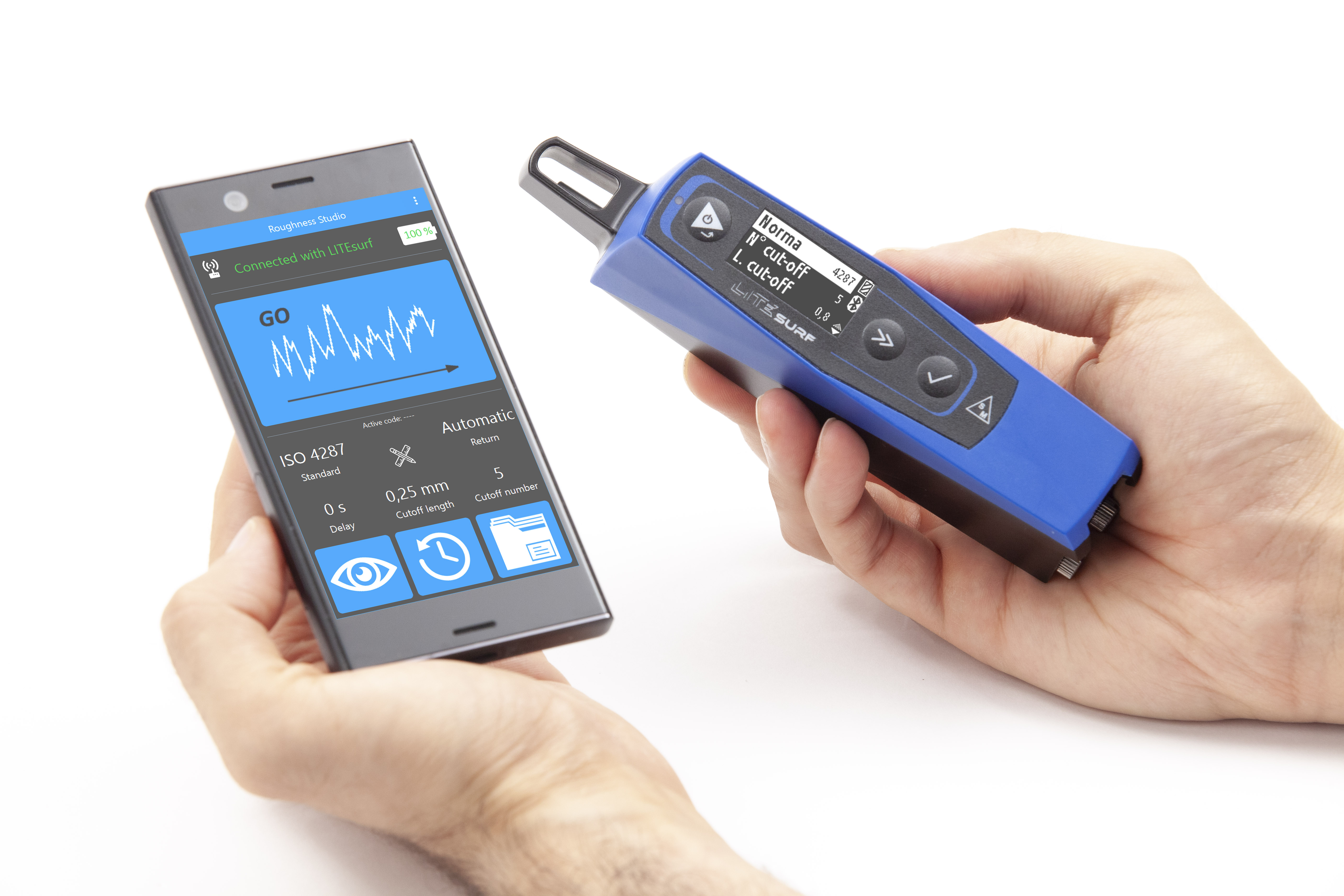 Roughness meters and equipment to measure Contours